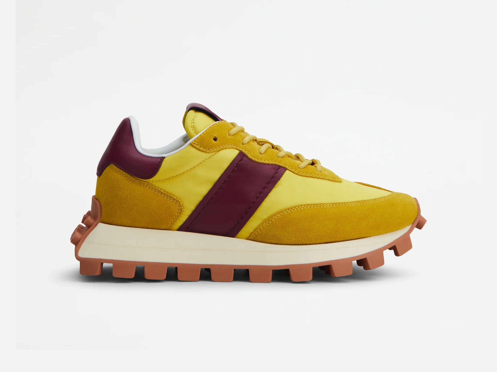 Chunky yellow trainers online